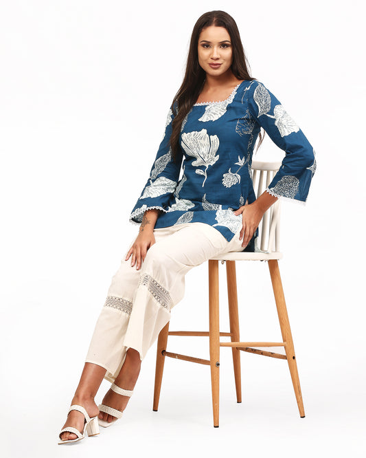 Neel Corset Back Kurti