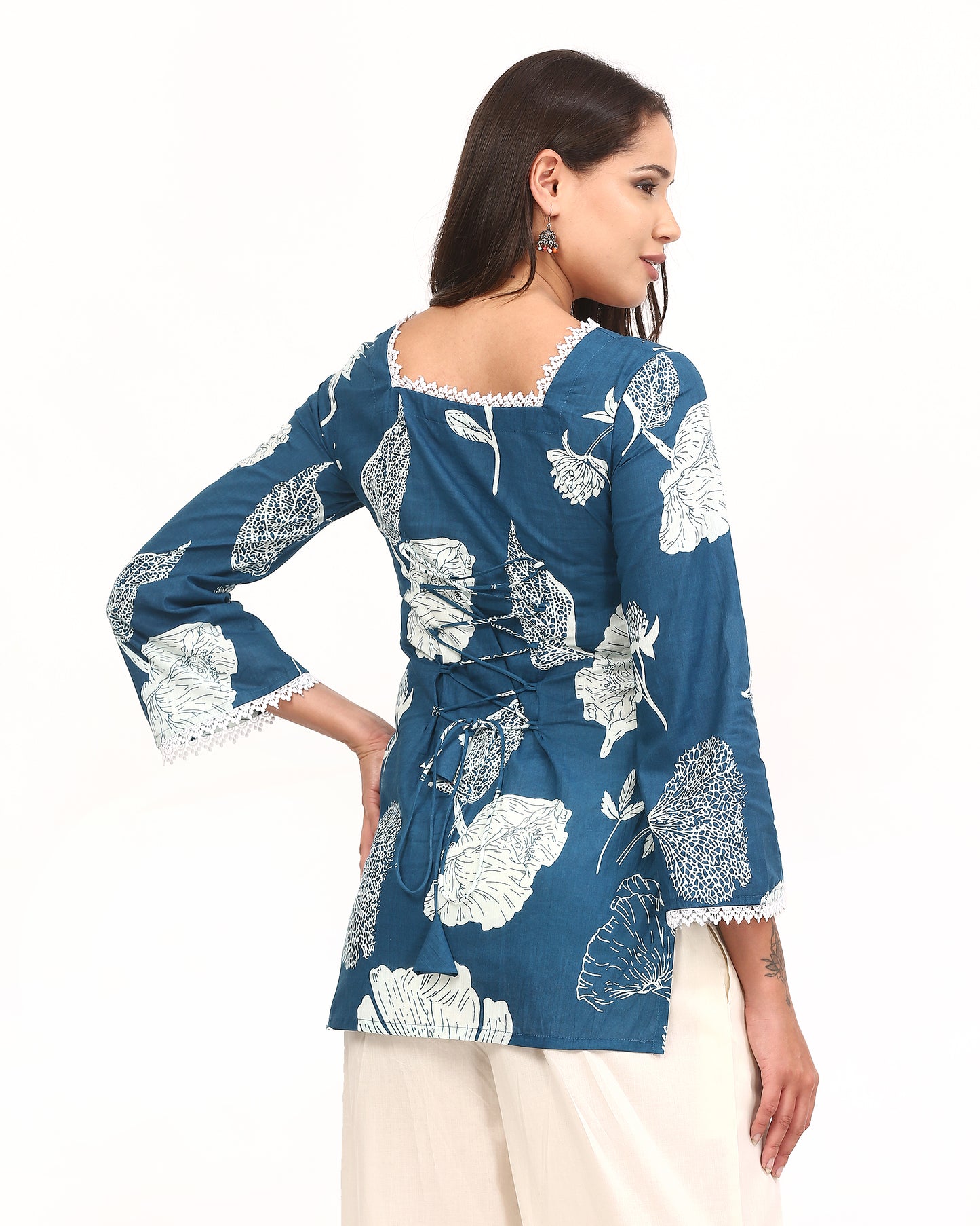 Neel Corset Back Kurti