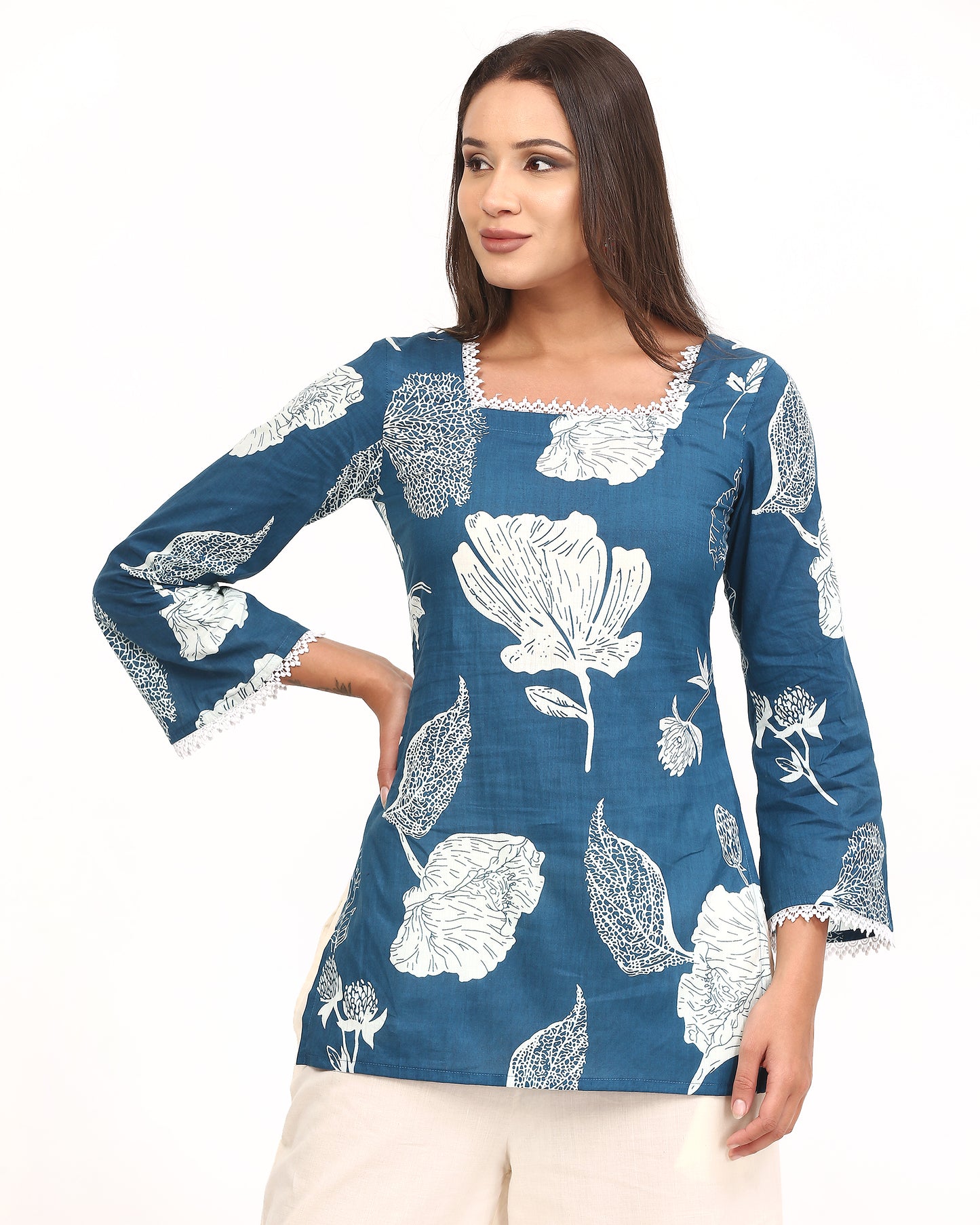 Neel Corset Back Kurti