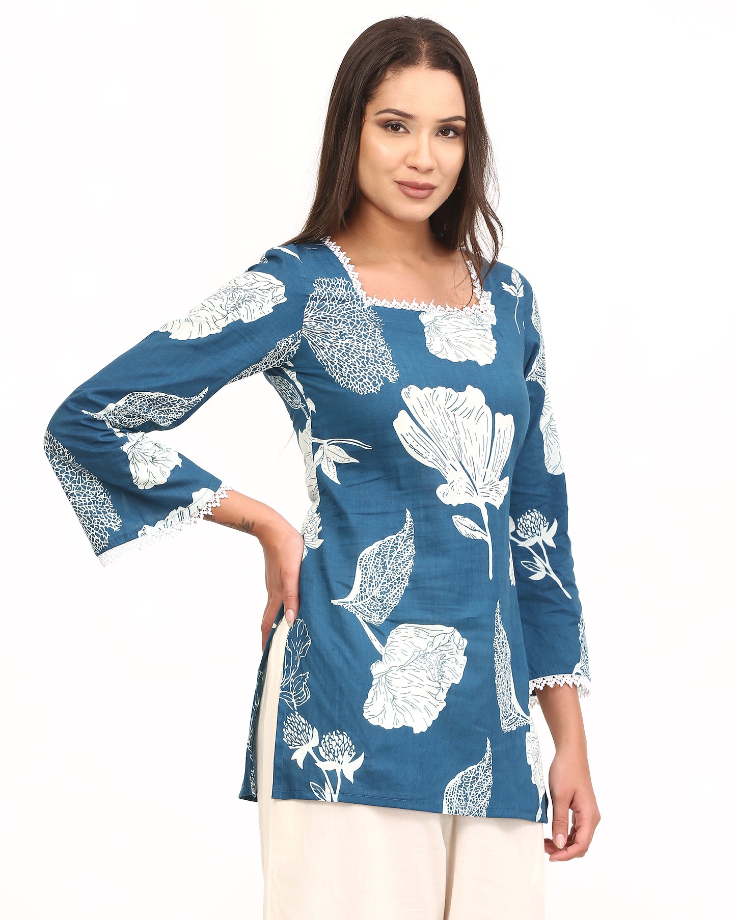 Neel Corset Back Kurti