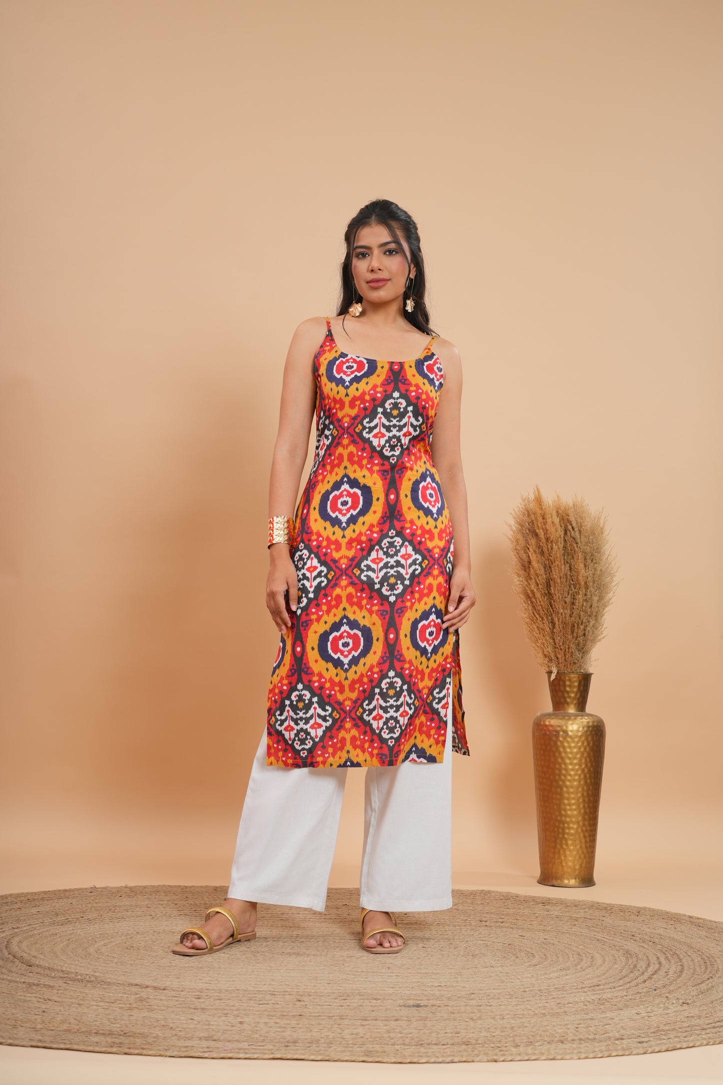 Agnisara Ikat Corset Kurti