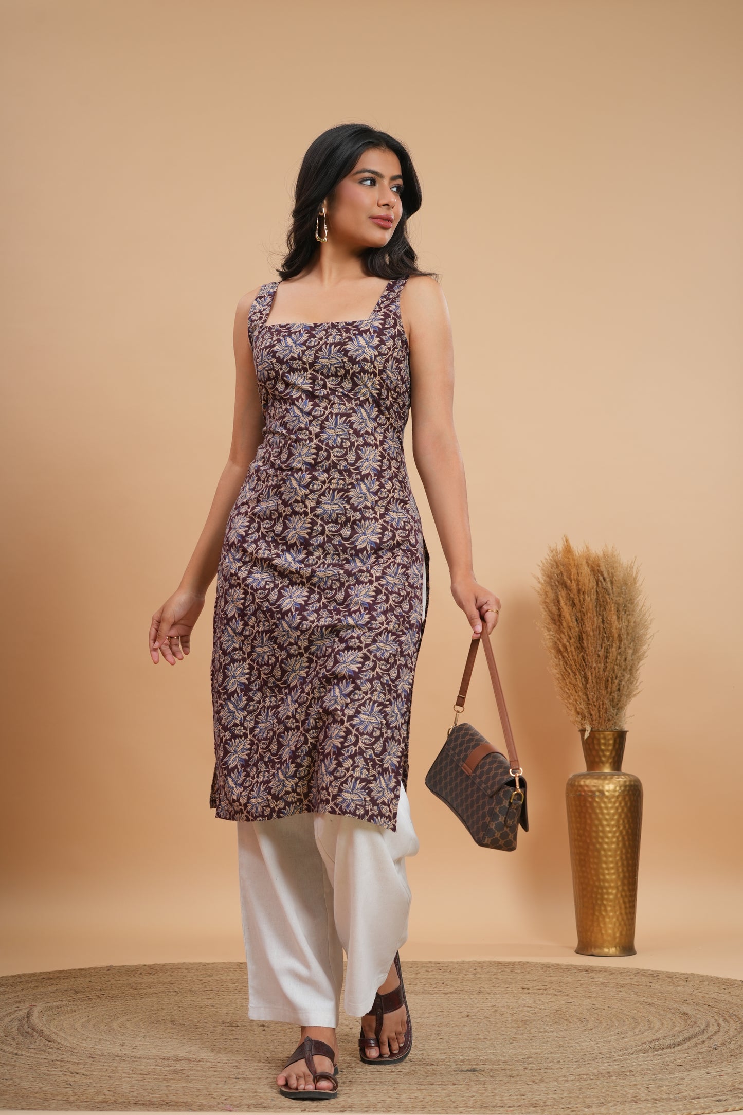 Vanya Kalamkari Print Kurti